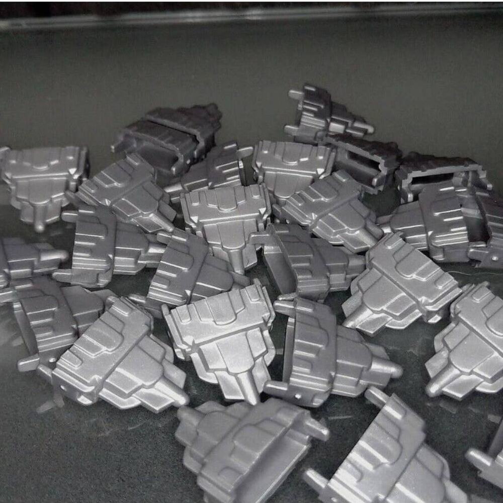 Monopoly Star Wars Episode 1 Silver House Vintage Game Pieces Replacement Parts.
